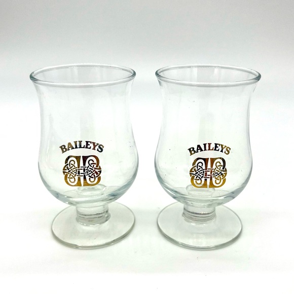 Bailey’s Irish Cream Liqueur Glasses Pair - Picture 2 of 4